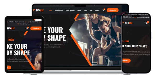 website design for fitness
