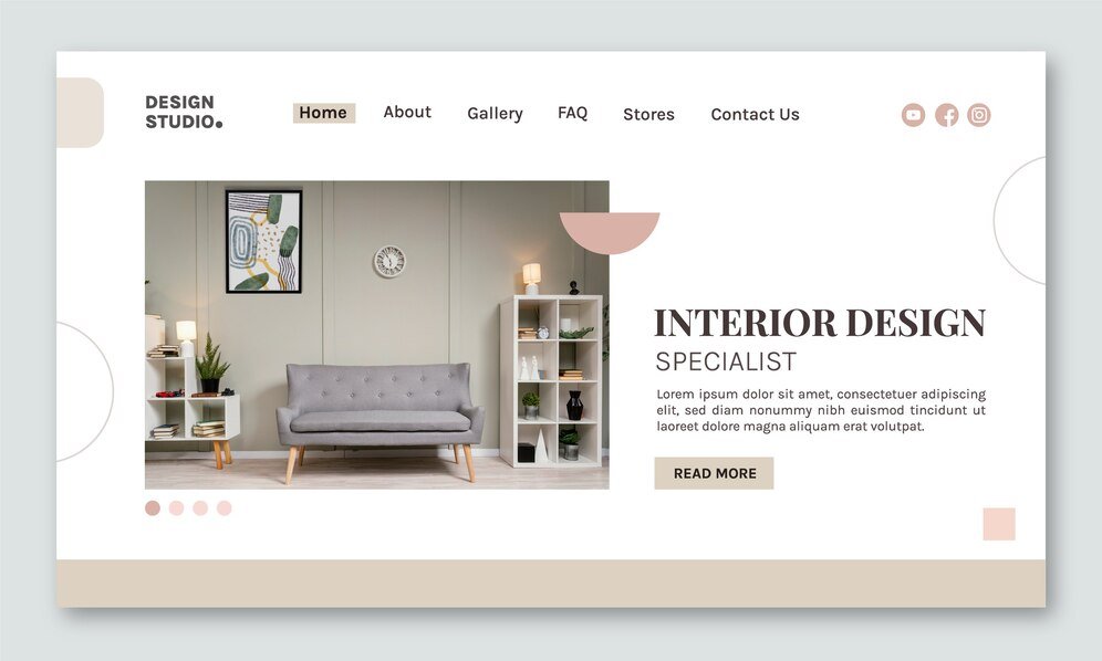 Beautiful Flooring Website Designs