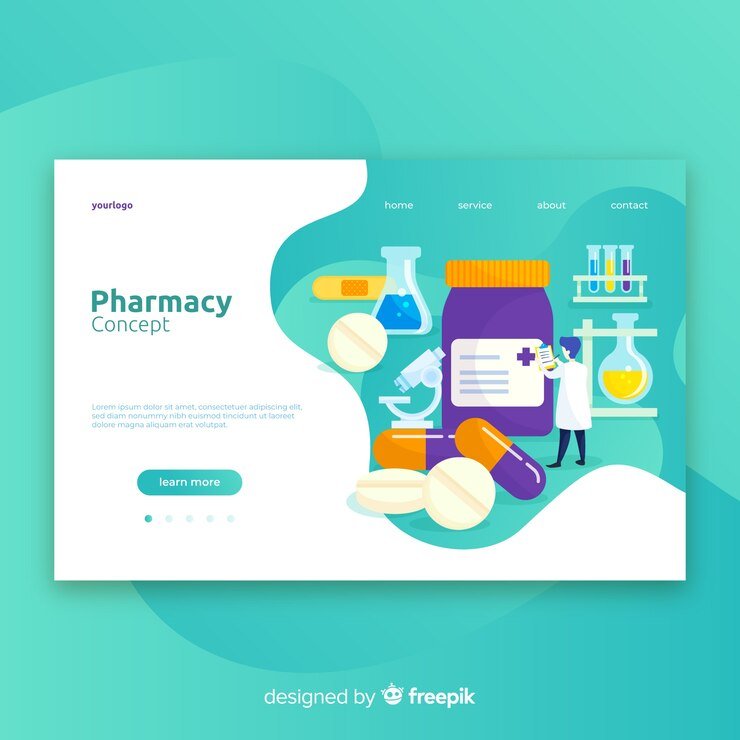 Responsive Pharmacy Website Design